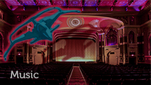 thumbnail image of cinema interior with link to Crispin Merrell music page